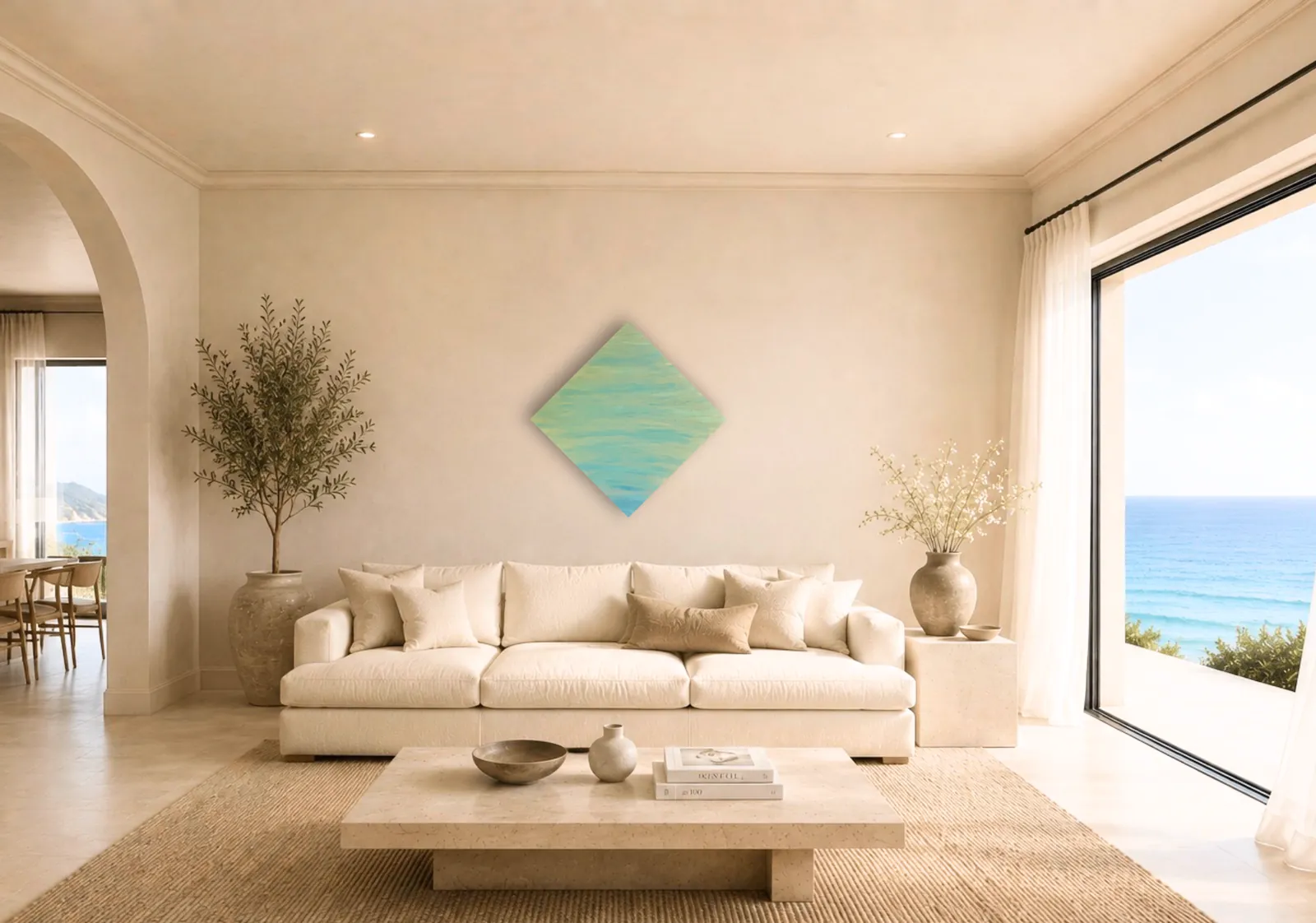 Sea Dreams shown in a room setting