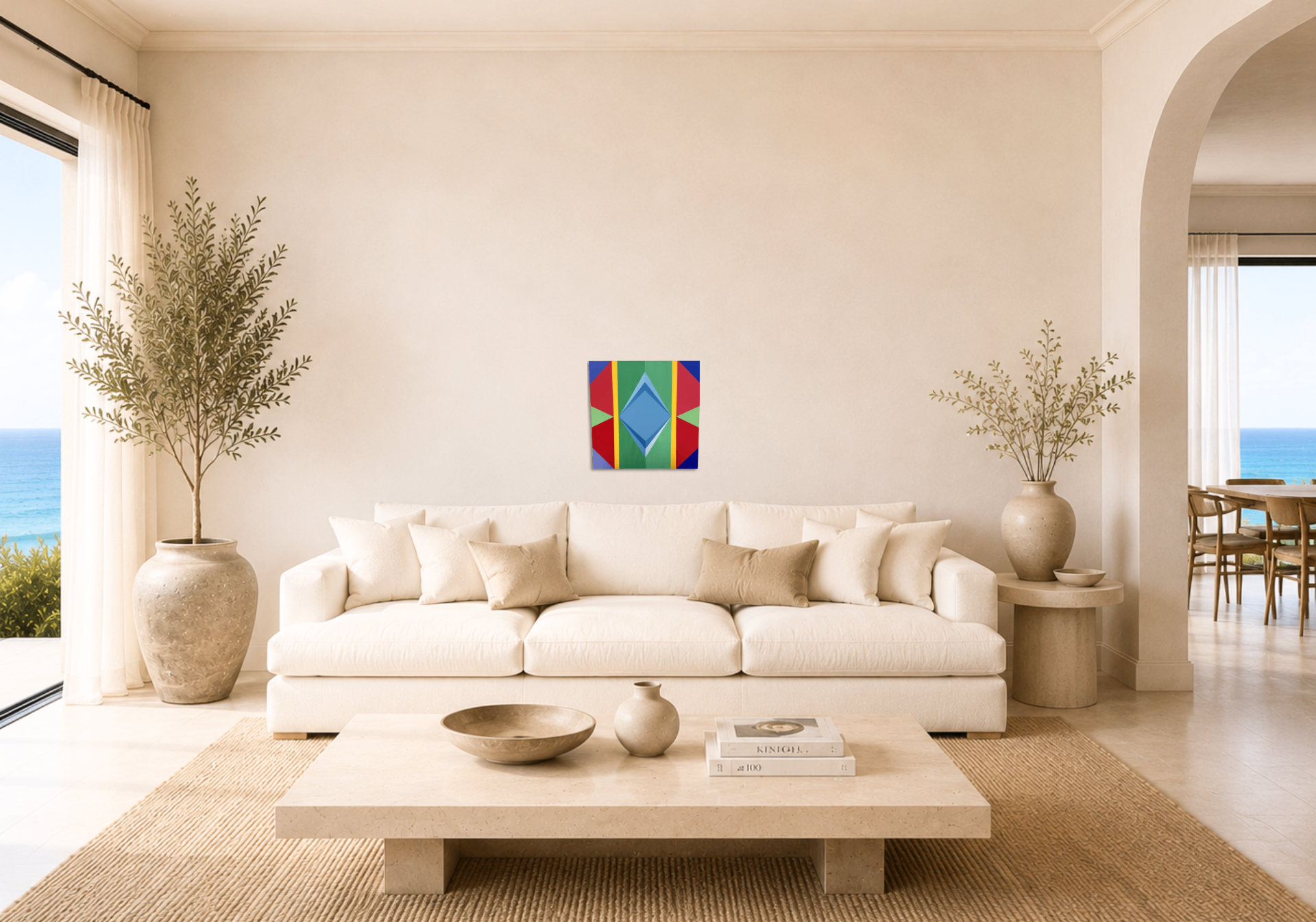 Blue Diamond shown in a room setting