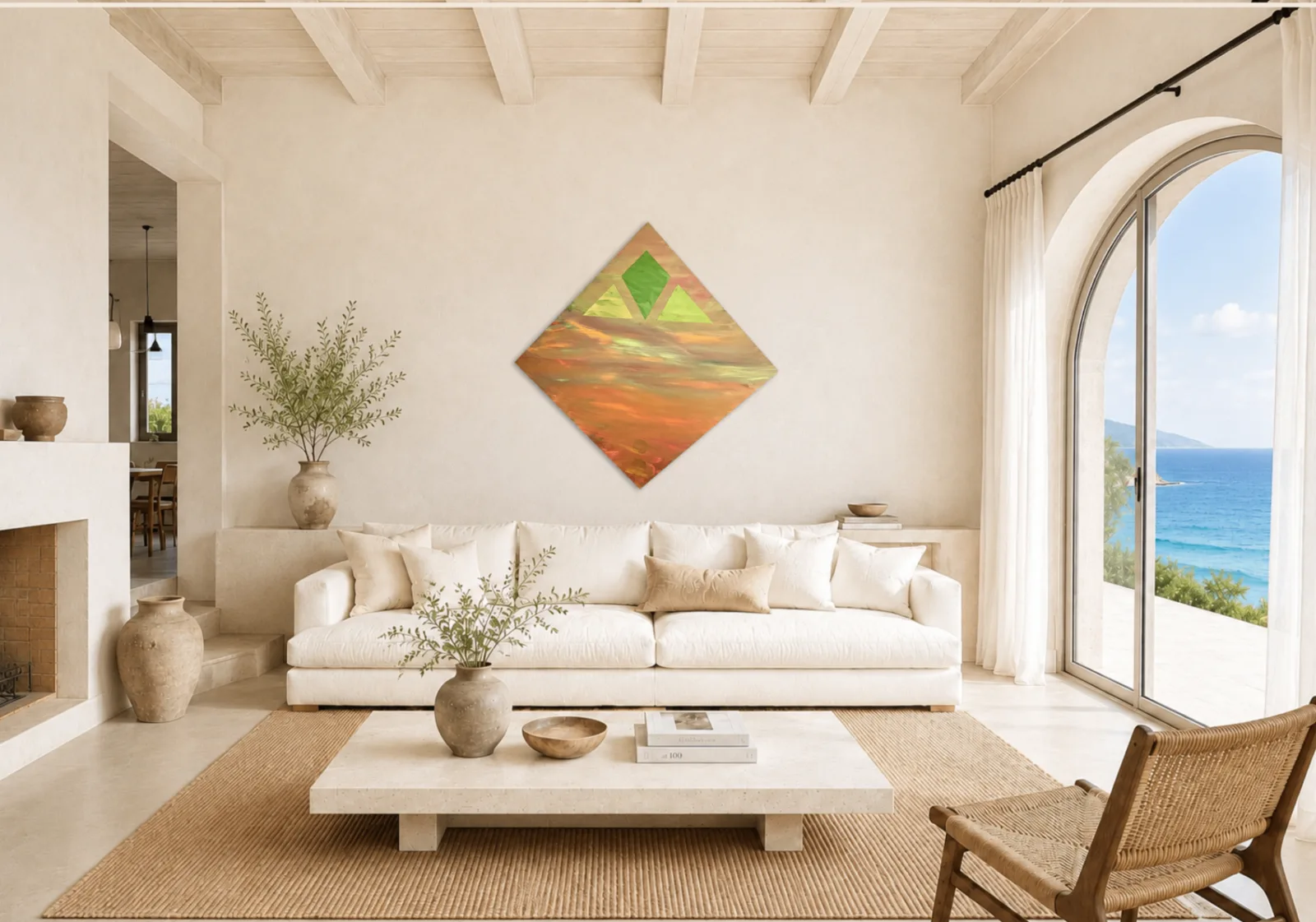 Mystery shown in a room setting