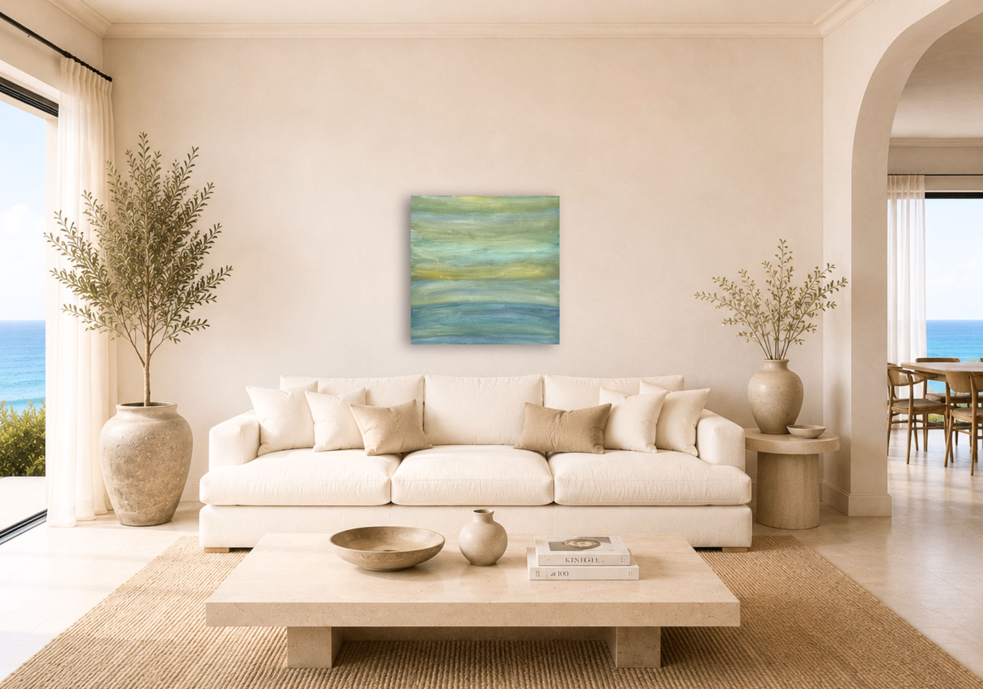 Quiet Tide shown in a room setting