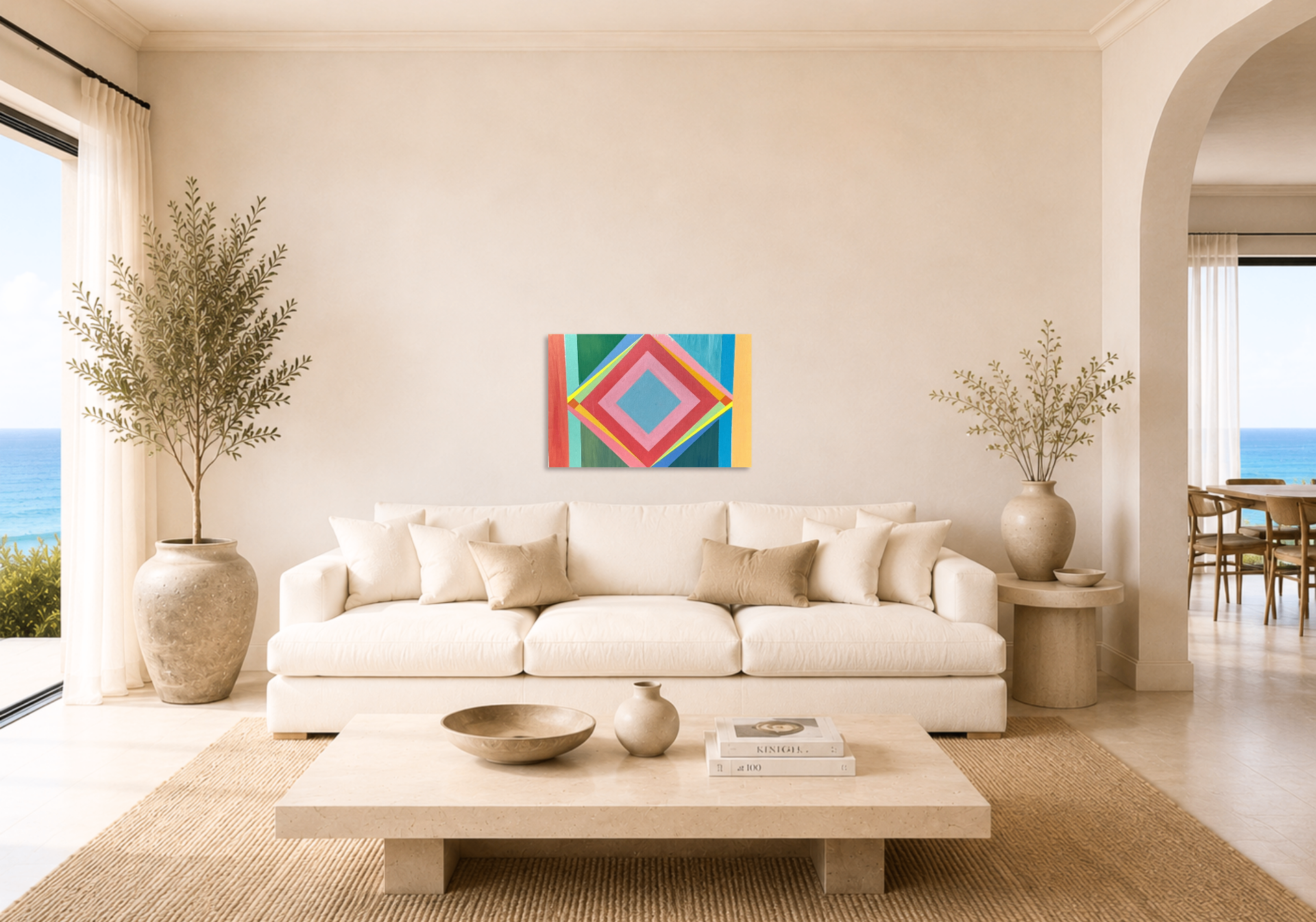 Untitled One shown in a room setting