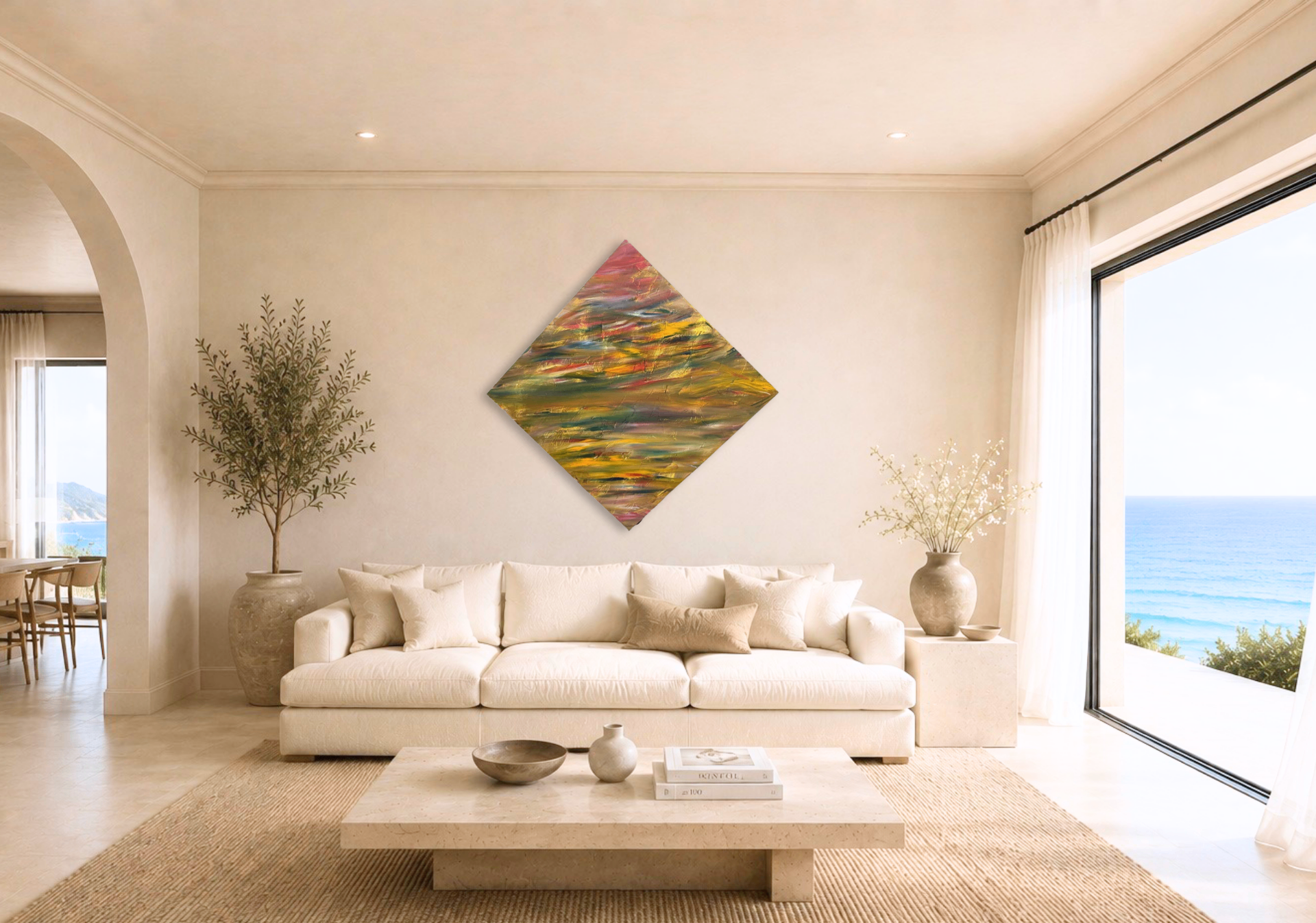 Uptown Fun shown in a room setting