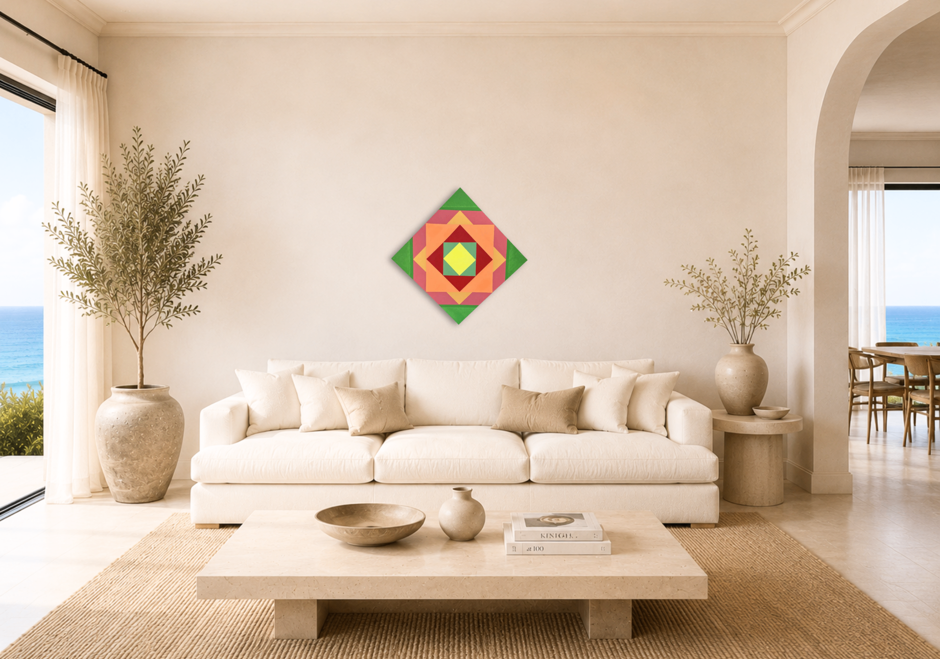 Trio II shown in a room setting