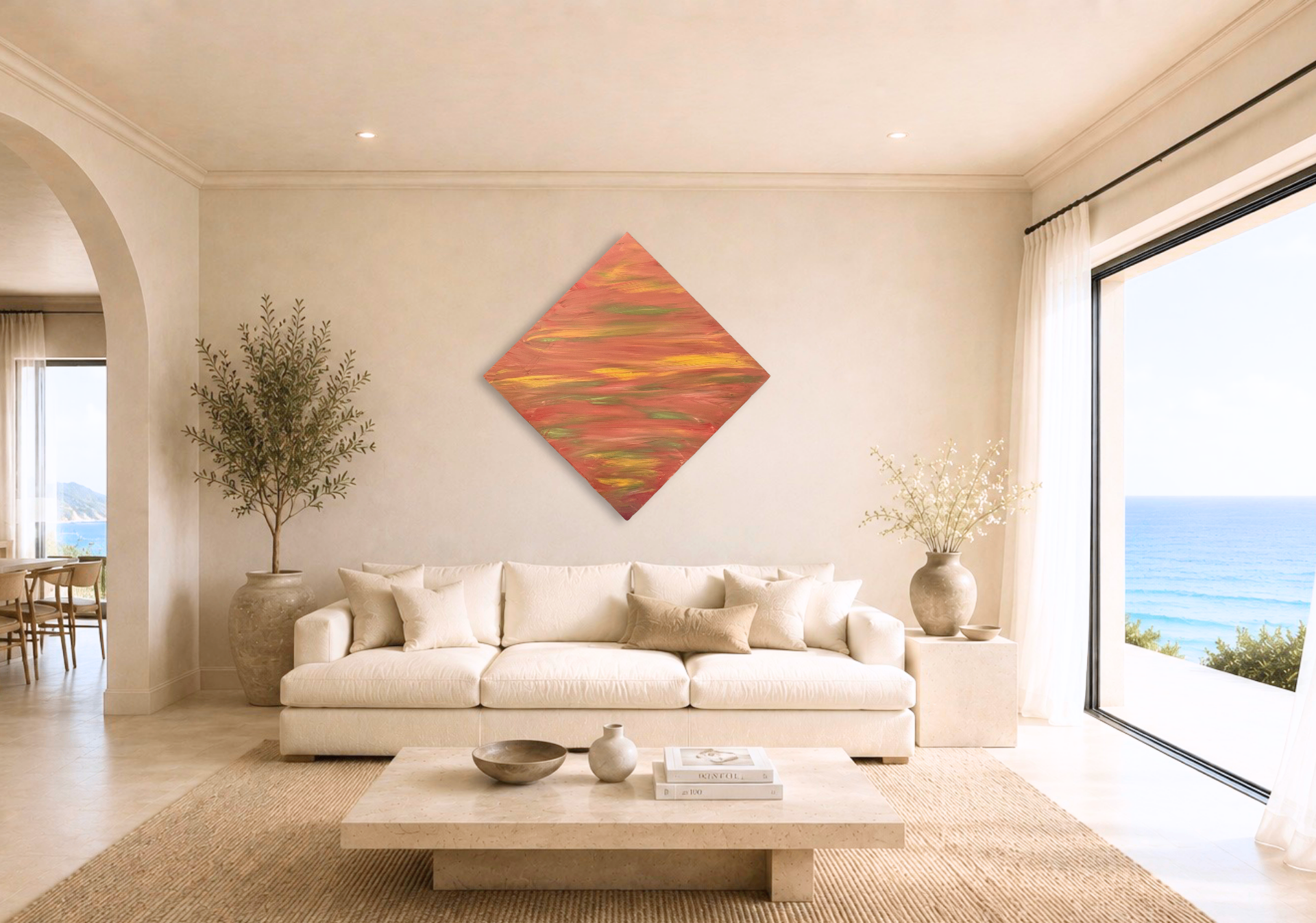 Saturn shown in a room setting