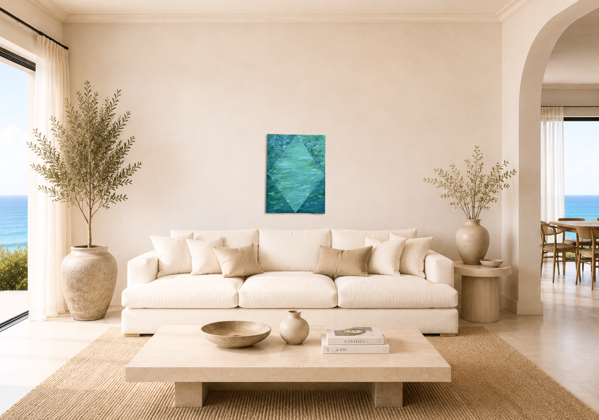Swimming Time shown in a room setting