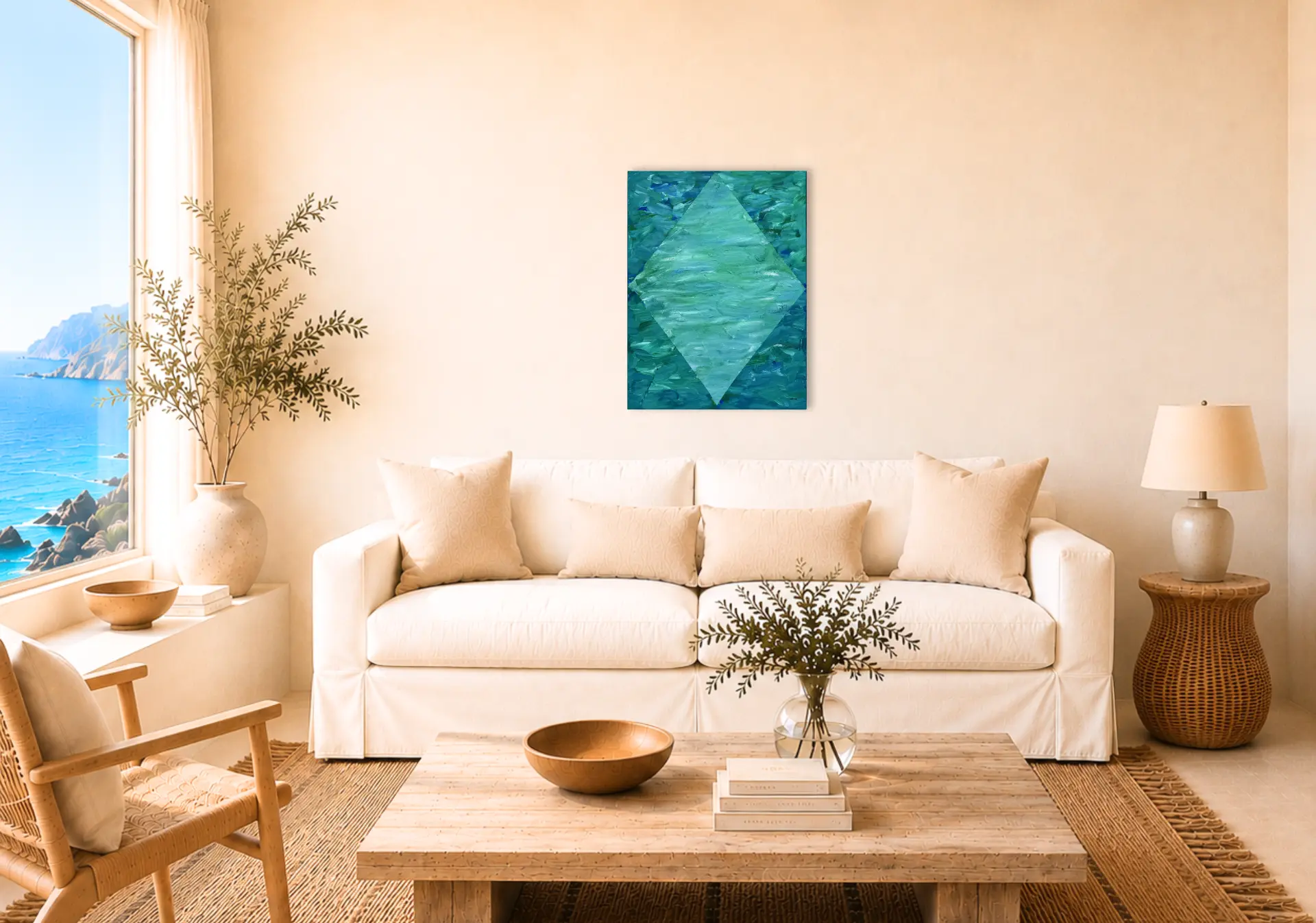Swimming Time shown in a room setting