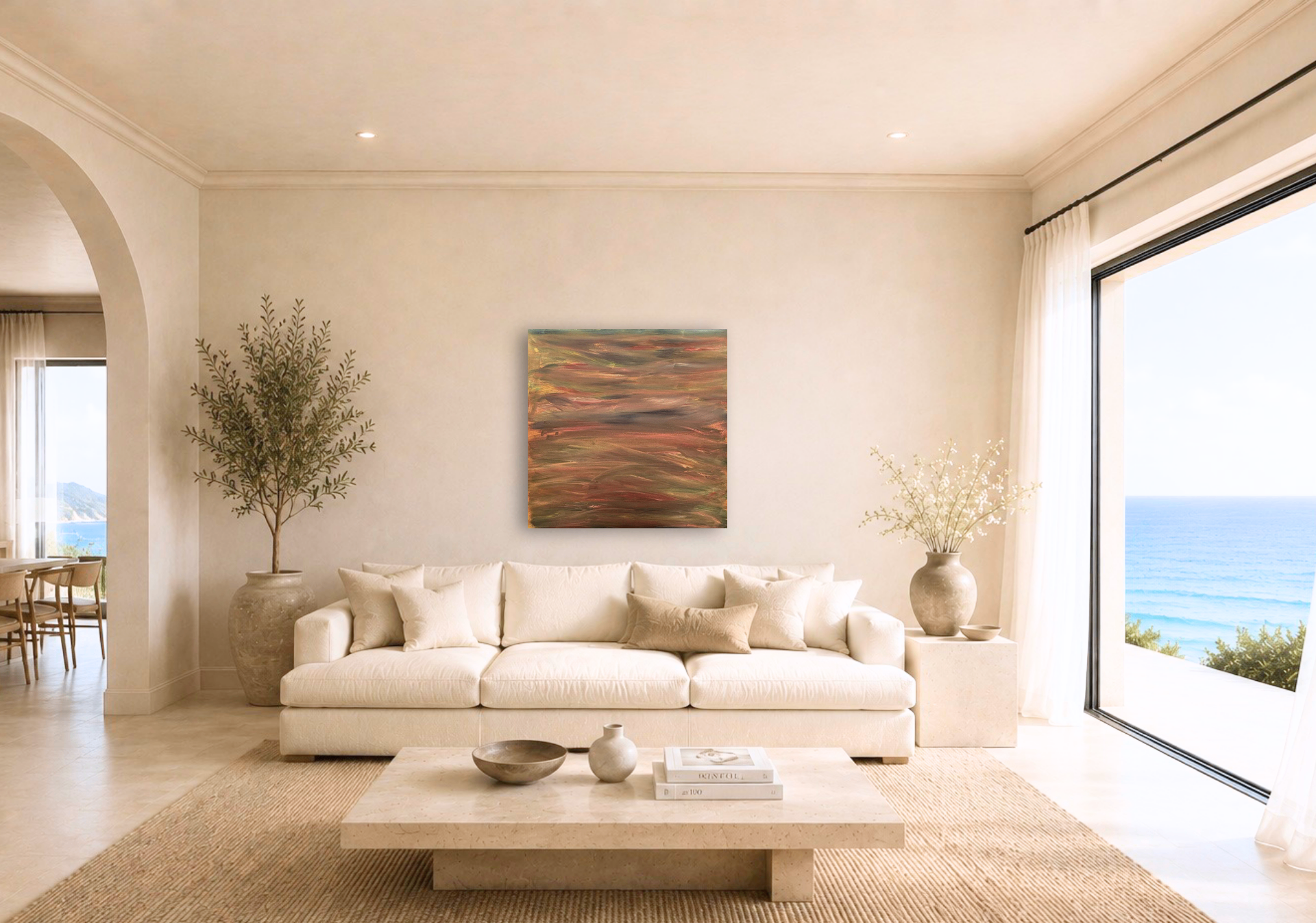 Field of Memory shown in a room setting