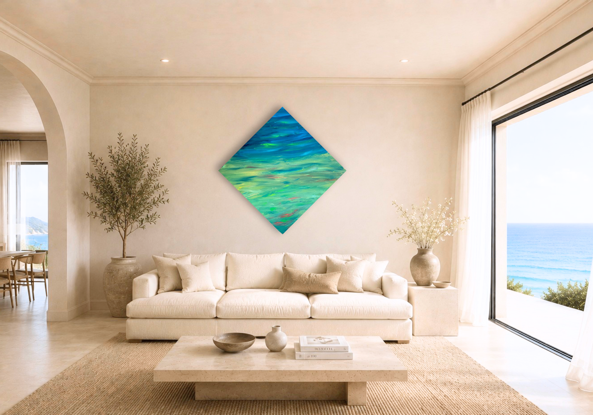 Tidal Light shown in a room setting