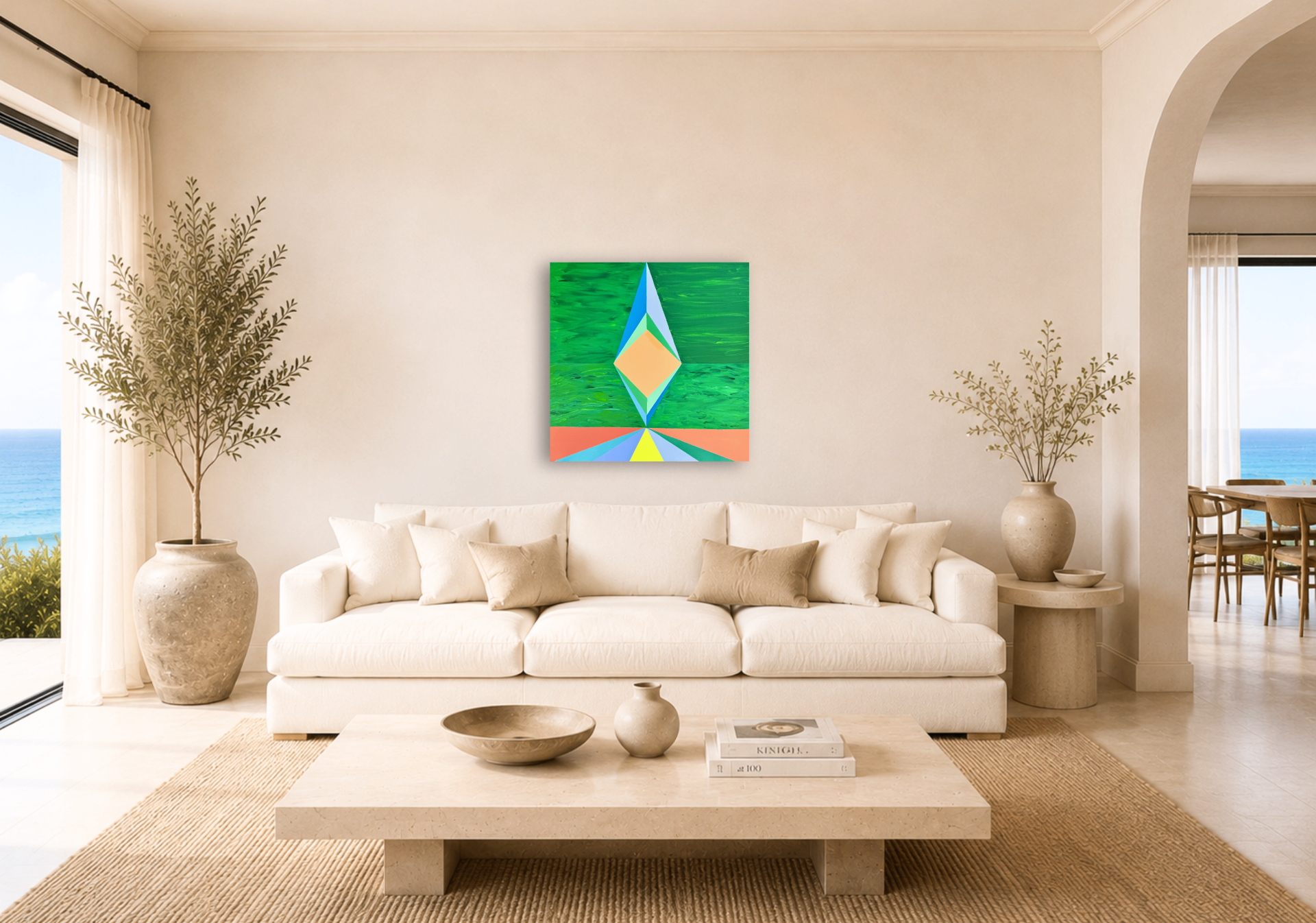 Floating II shown in a room setting