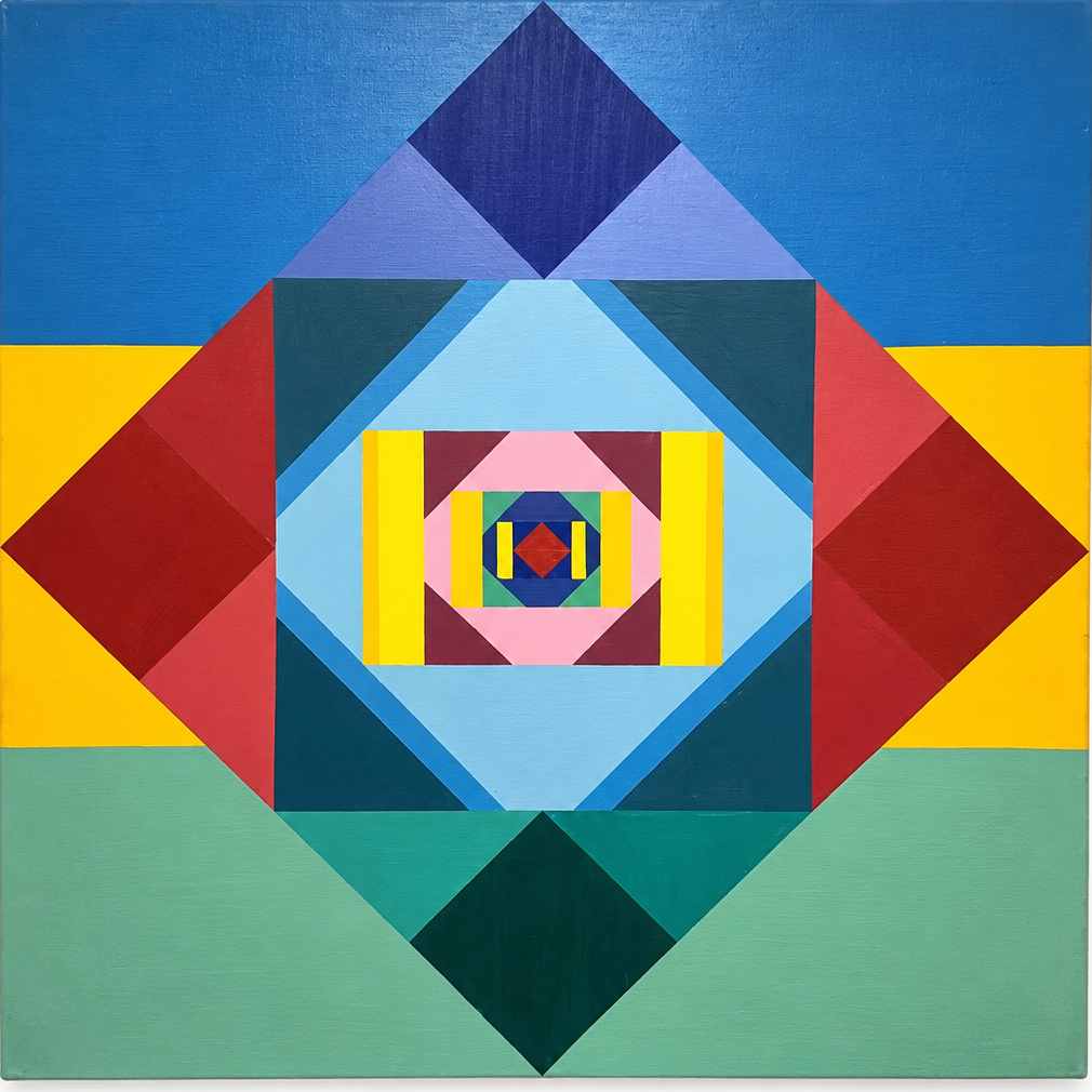 Untitled (Trio #2) painting by Jack Weir